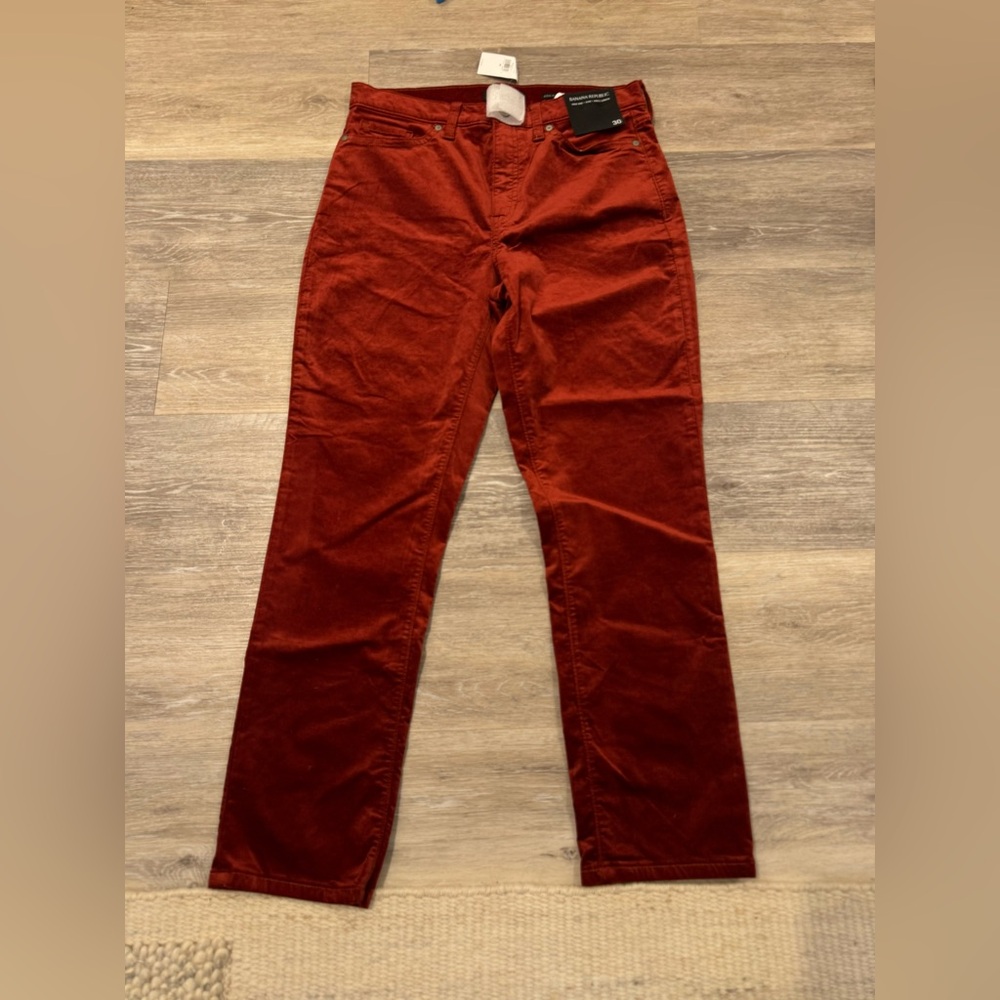 Banana Republic Red Pants